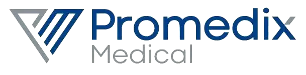 A blue and white logo with some type in it